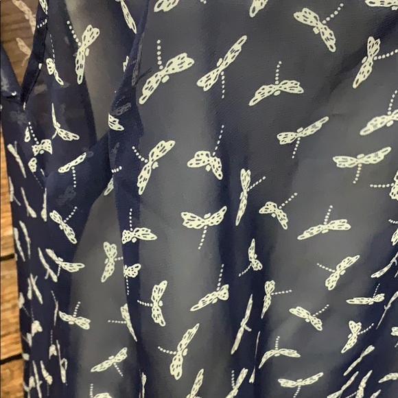 TORRID Chiffon Dragonfly Shirt - Picture 6 of 7